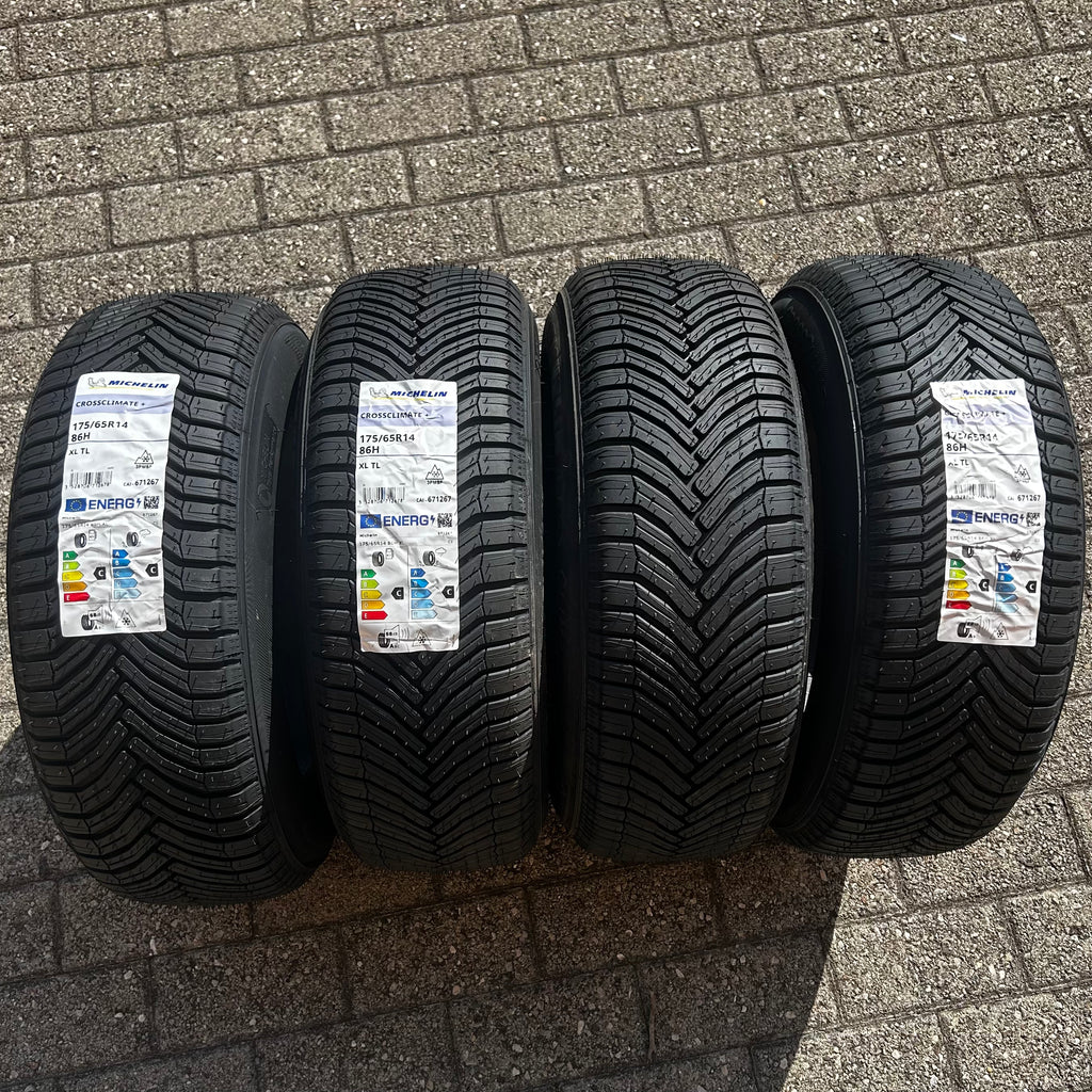Set 4 Pz Michelin 175/65R14 86H CrossClimate+ Pneumatici All Season 4S