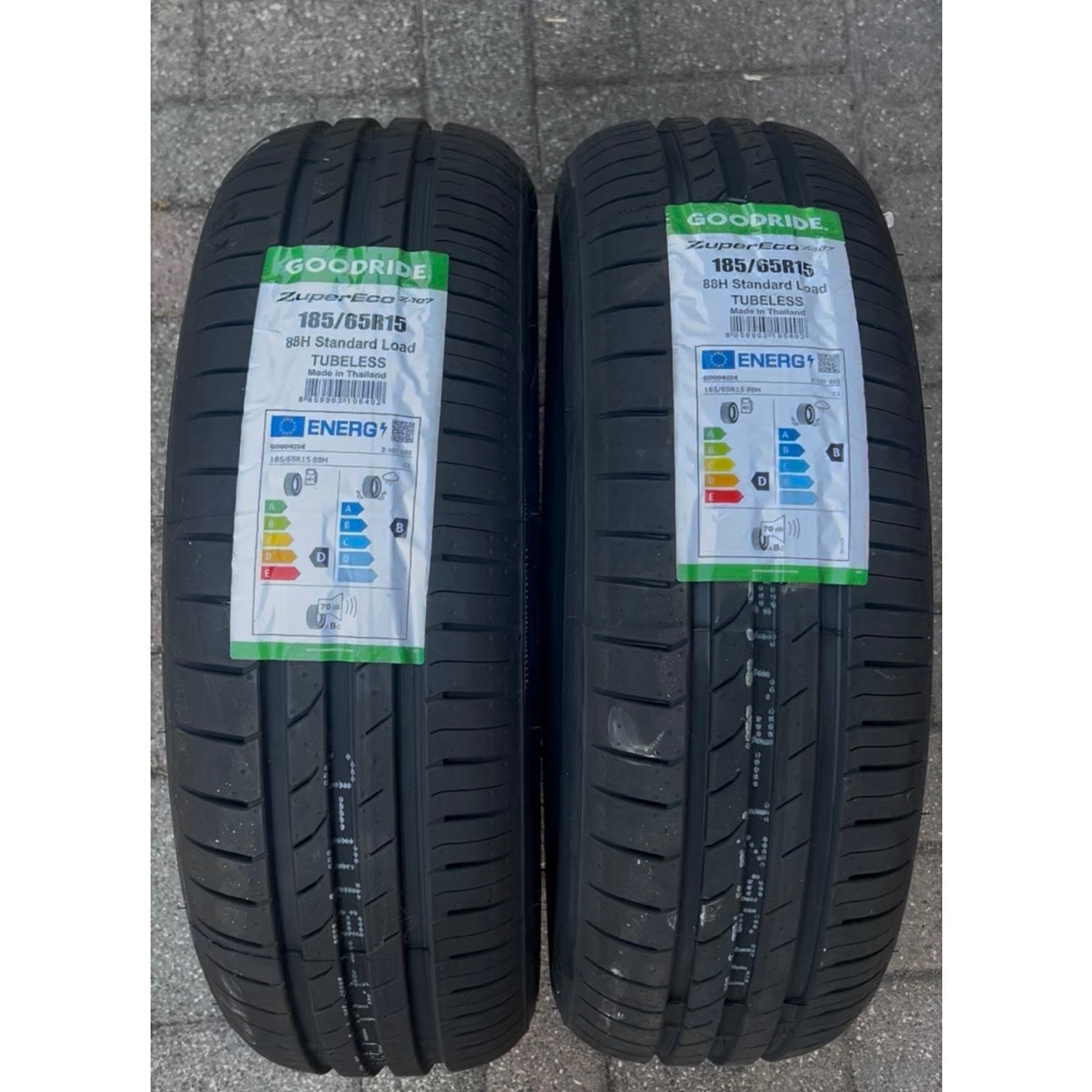 Set 2 Pz Goodride ZuperEco Z-107 185/65R15 88H