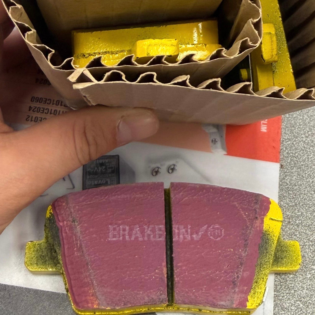 EBC Brakes YellowStuff DP42344R - confezione ufficiale