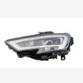 Faro anteriore Valeo SX Audi A3 - vista frontale lato ottica
