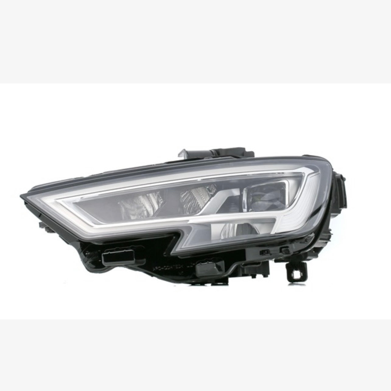 Faro anteriore Valeo SX Audi A3 - vista frontale lato ottica