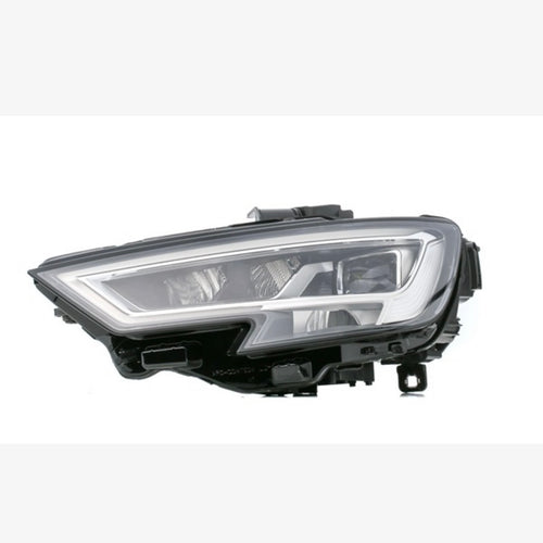 Faro anteriore Valeo SX Audi A3 - vista frontale lato ottica