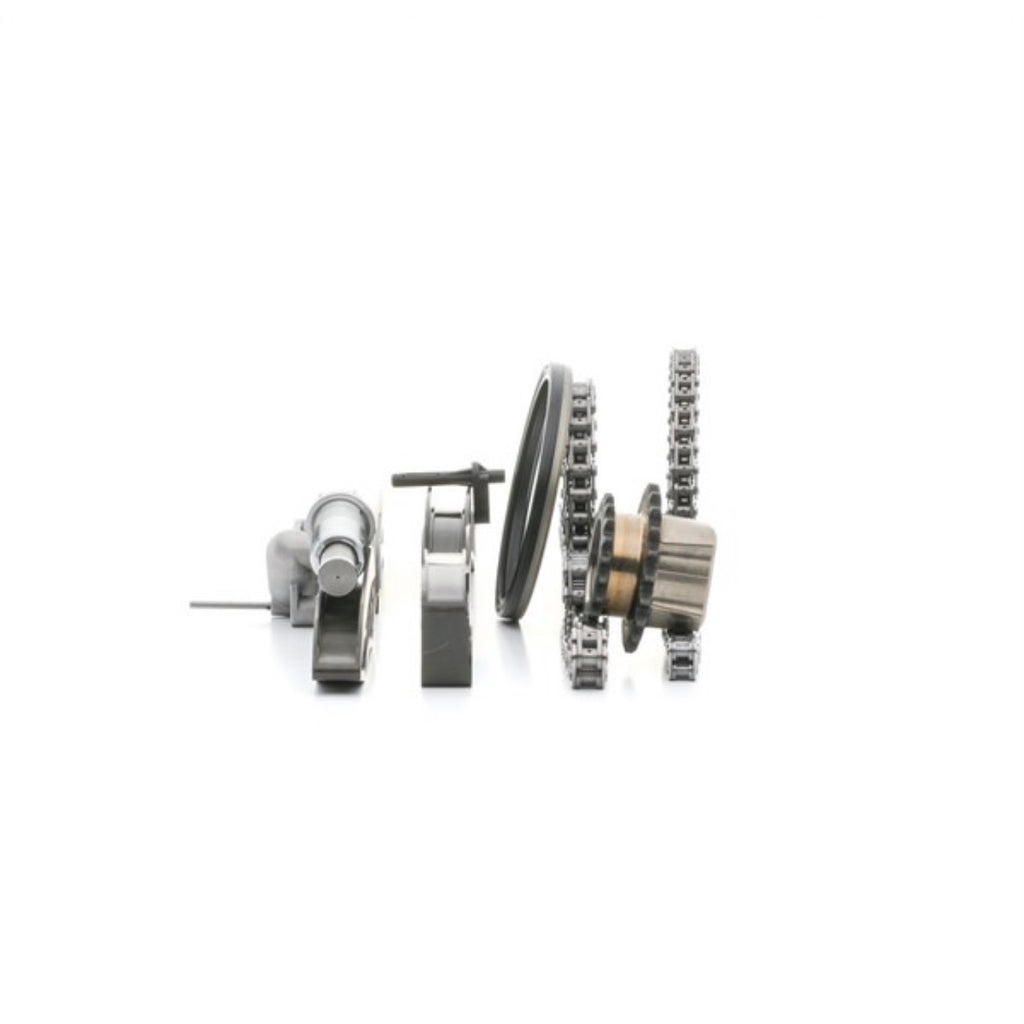 Kit catena distribuzione Ridex - dettaglio tenditore idraulico e pignoni