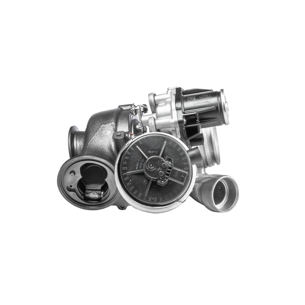 BR Turbo Turbina Turbocompressore BMW MINI - vista angolare con wastegate