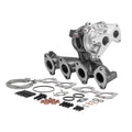 Kit BR Turbo Turbina BMW MINI - vista frontale con kit bulloneria e guarnizioni