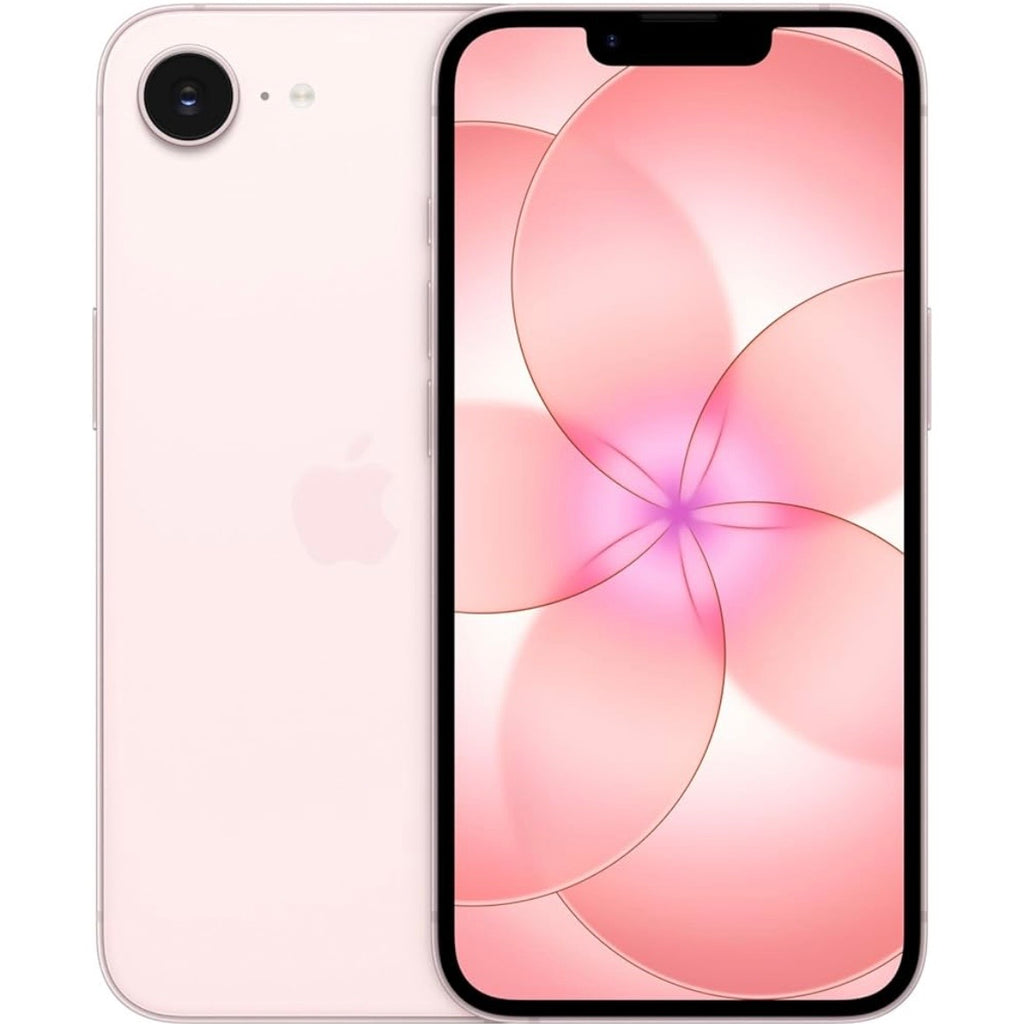 Apple iPhone 17e 256GB Rosa cipria – fronte e retro