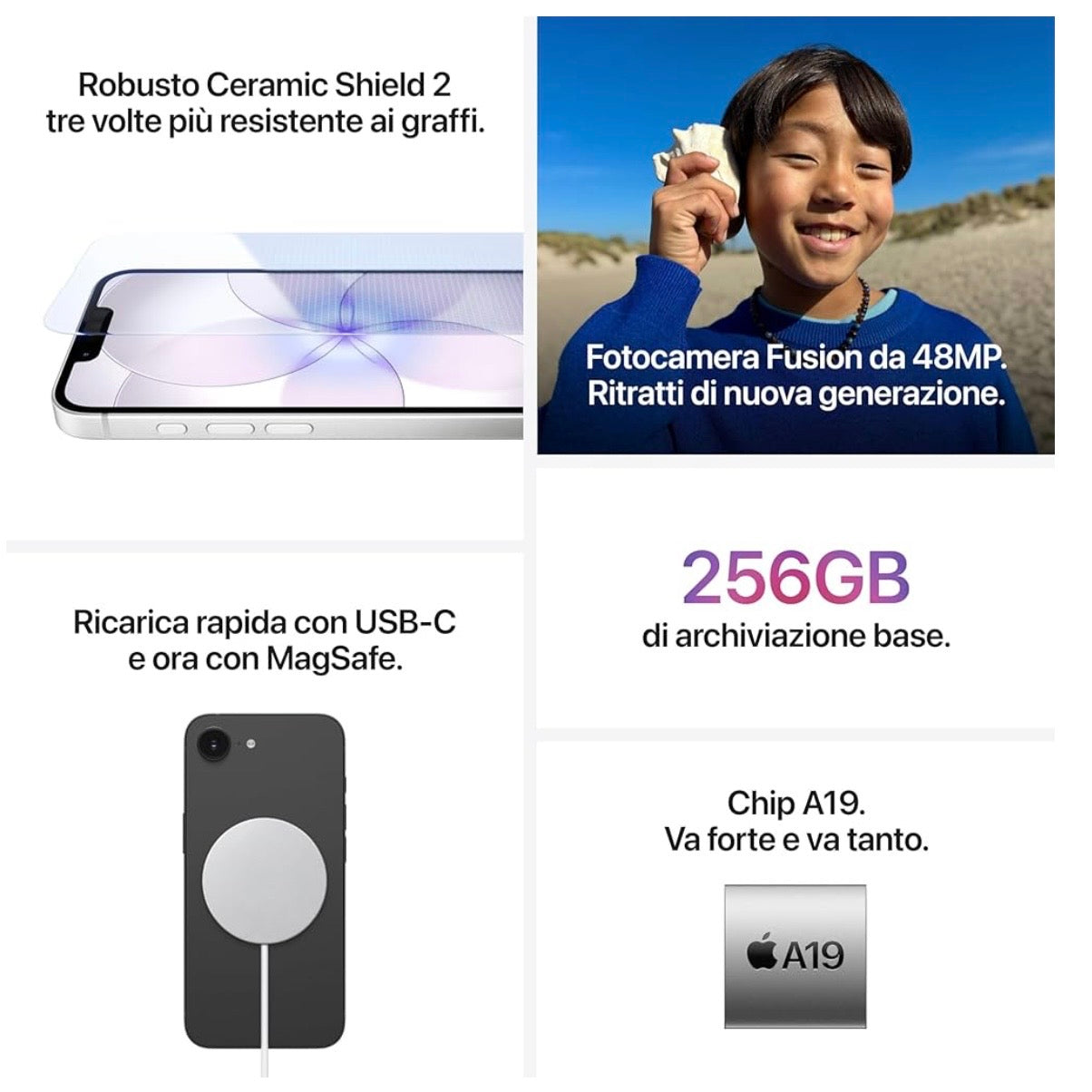 Apple iPhone 17e – contenuto della confezione