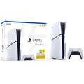 Sony PlayStation 5 Slim Disk 1TB Bianca – confezione e console