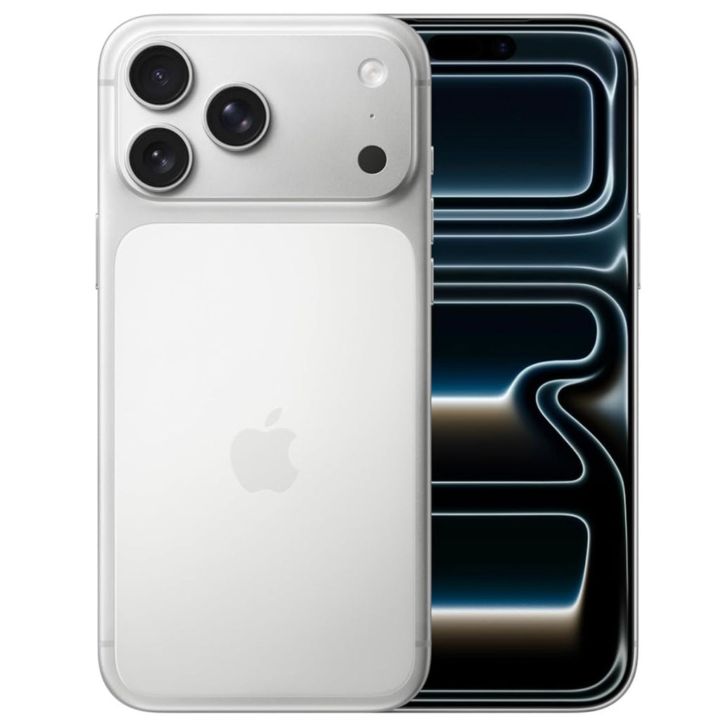 Apple iPhone 17 Pro Max Argento – fronte e retro