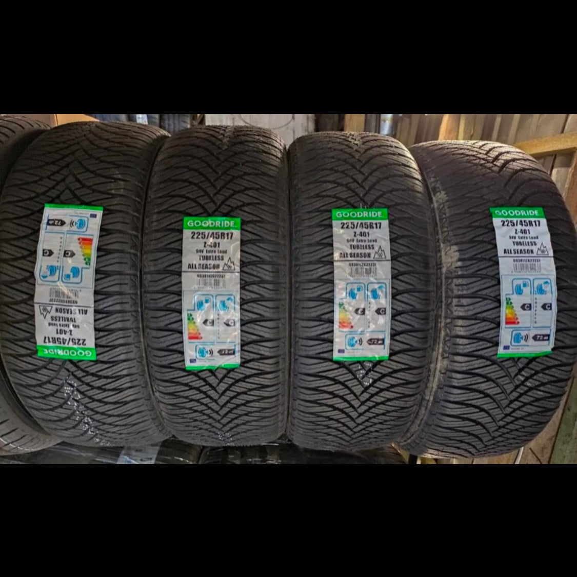 Set 4 Pz Goodride 225/45R17 94W XL All Season Elite Z-401 Pneumatici 4 Stagioni