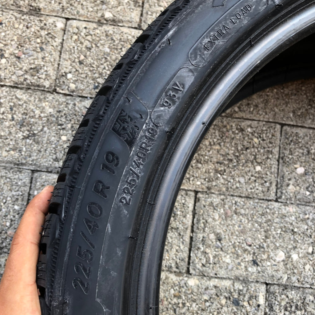 Etichetta energetica EU Michelin Pilot Alpin 5 225/40R19 93V XL