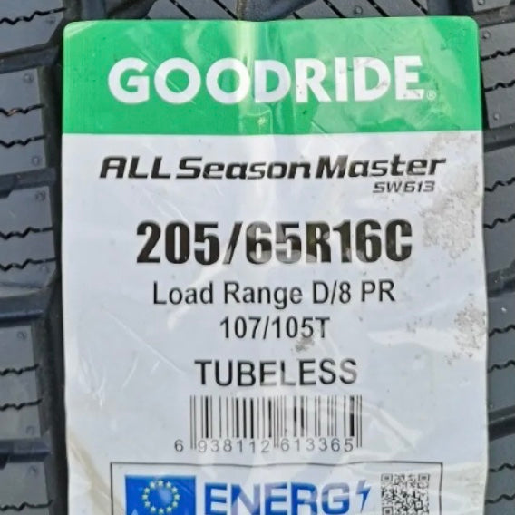 Set 4 pneumatici Goodride All Season Master SW613 205/65R16C