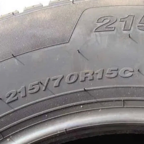 Etichetta Goodride All Season Master SW613 215/70R15C 109/107R con barcode e label energetica